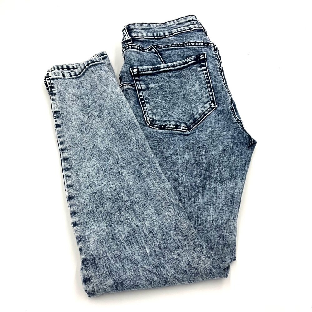 Girls Denim & Co Skinny Leg Blue Stonewashed Denim Jeans Size 12